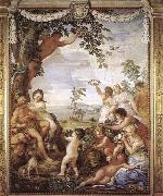 Pietro da Cortona The Golden Age oil